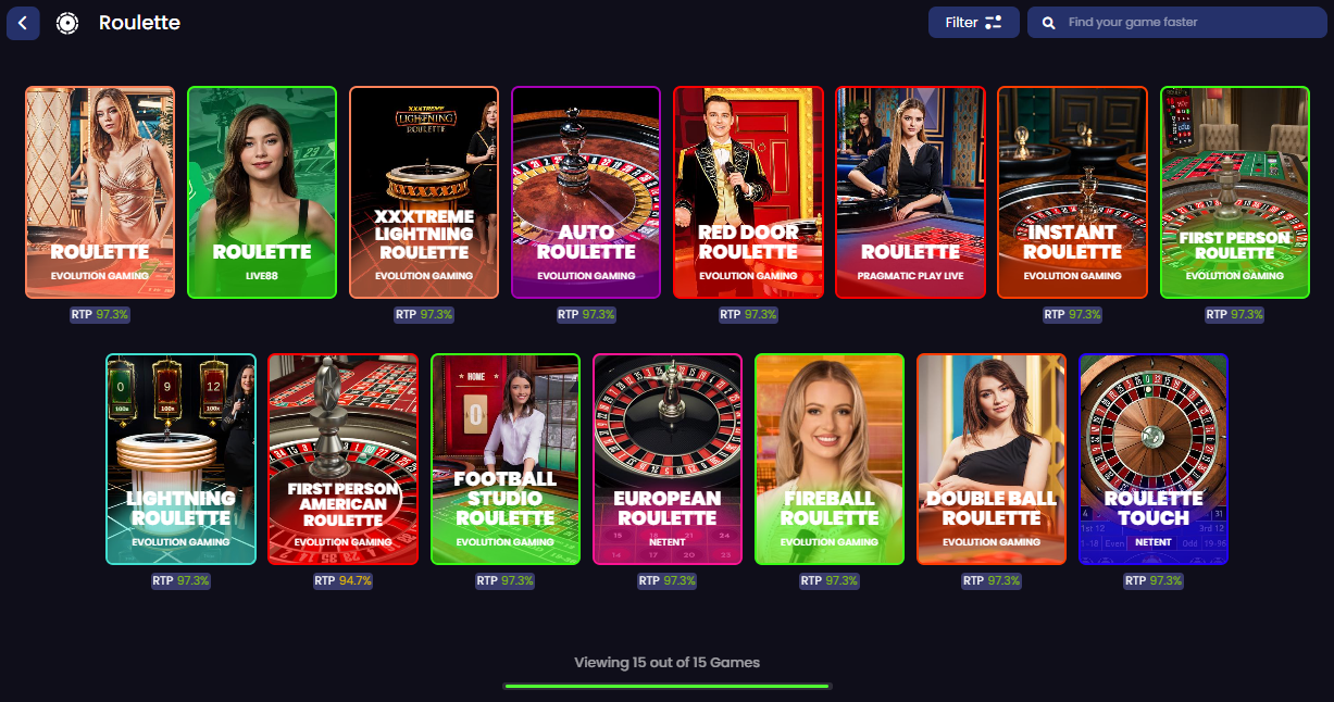 BetBolt Roulette
